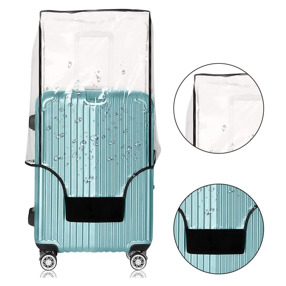 ปลอกหุ้มกระเป๋าเดินทางแบบใหม่  - Luggage Protective Cover Transparent บทวิจารณ์และราคา