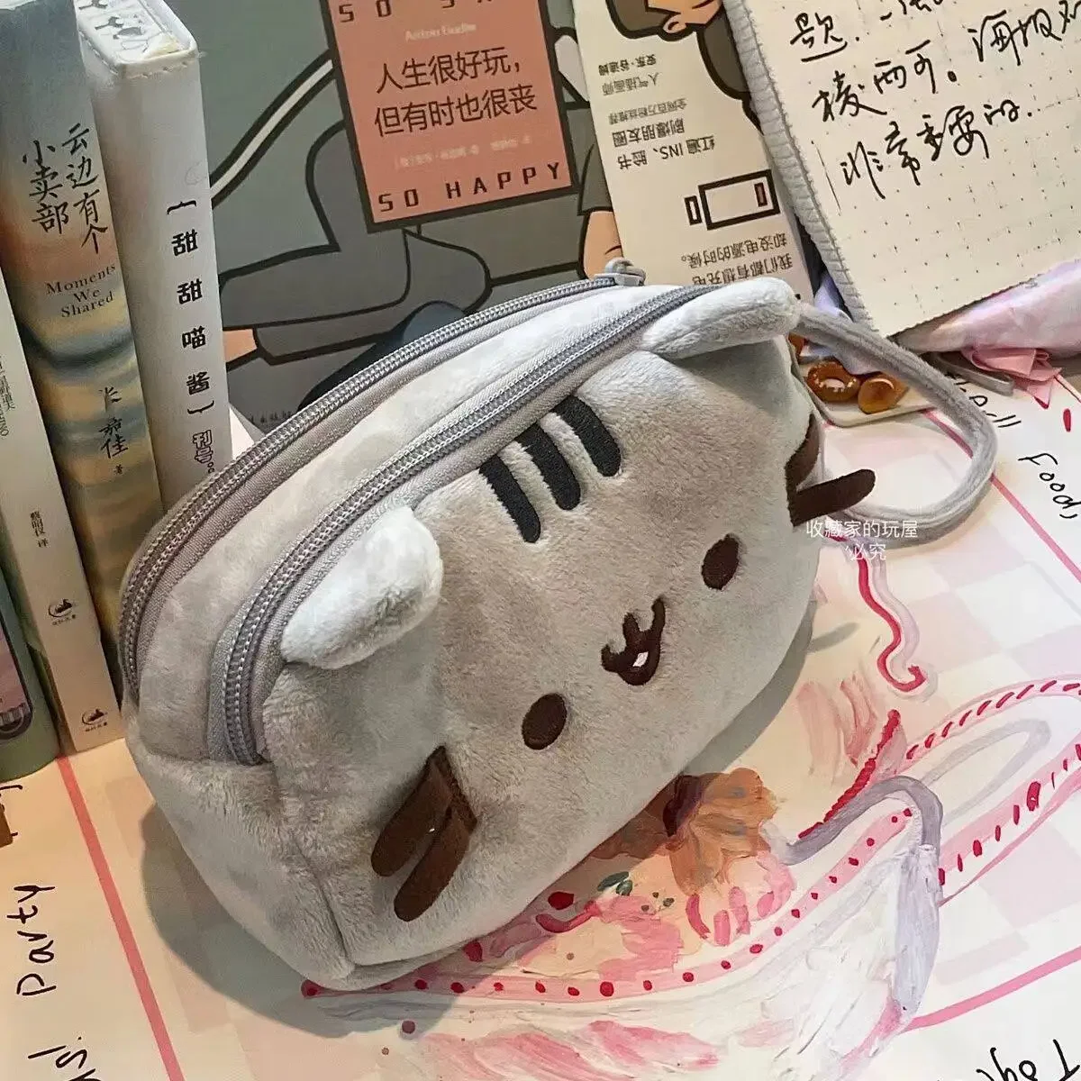 กระเป๋าดินสอลายการ์ตูนแมวอ้วนค - Cosmetic Bags บทวิจารณ์และราคา
