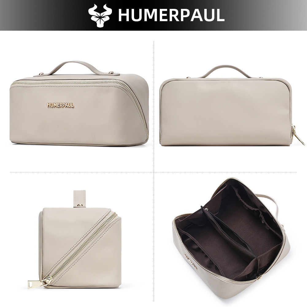 กระเป๋าเครื่องสำอางหนังแท้ HUM - Cosmetic Bags บทวิจารณ์และราคา